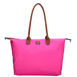 Charm London Buckingham handtas fuchsia