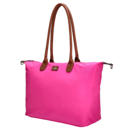 Charm London Buckingham handtas fuchsia