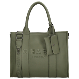 Charm London bond shopper natuur groen