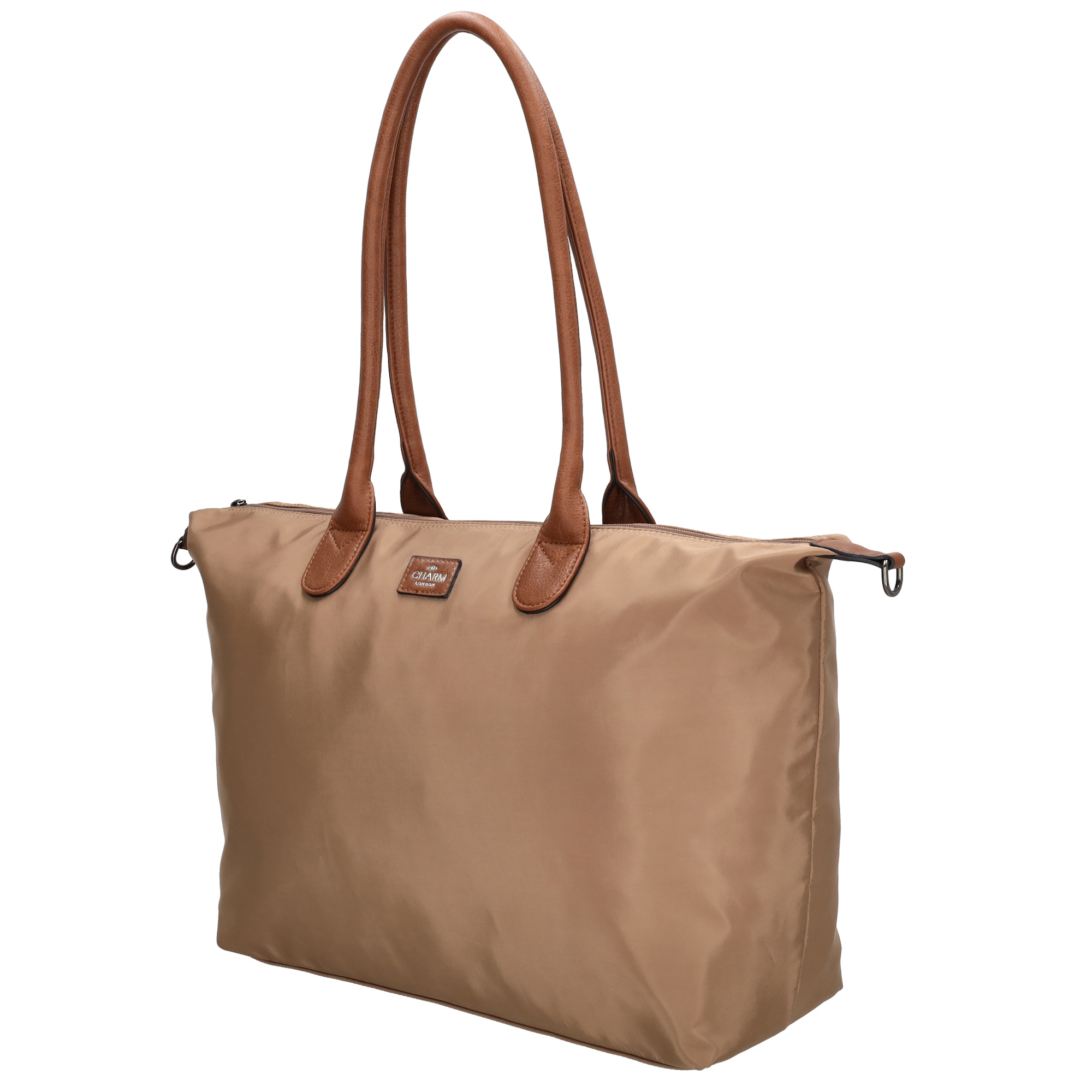 Charm London Buckingham handtas taupe
