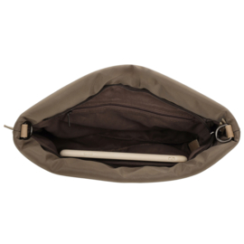 Zebra Elske Trends schoudertas donker taupe