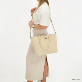 Charm London Hollywood schoudertas beige