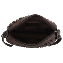 Charm London West End schoudertas donker bruin