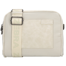 Zebra Trends Ingrid schoudertas creme