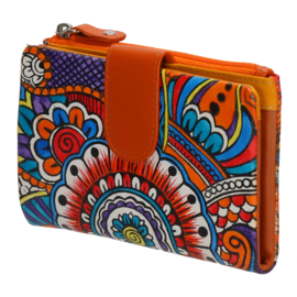 happy Wallet portemonnee multicolour Aztec