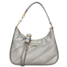 Charm London Via Dante schoudertas donker zilver