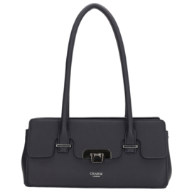 Charm London Soho schoudertas blauw