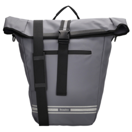 Beagles Originals bicycle fiets/schoudertas grijs