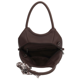 Charm London bond street handtas donker bruin