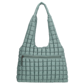 Beagles Valencia schoudertas blauw groen