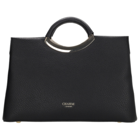Charm London lucca handtas zwart