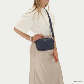 Charm London Mullberrry street crossbodytas  blauw