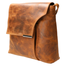 Leather Design schoudertas hunter