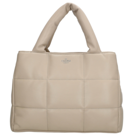 Charm London Manchester shopper licht taupe
