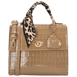 Charm London knightsbridge handtas taupe