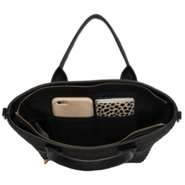 Charm London shopper Cadorna zwart