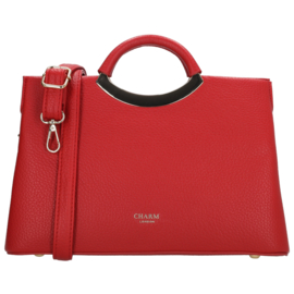 Charm London lucca handtas wijnrood