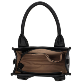 Charm London bond handtas zwart