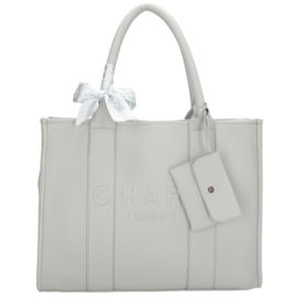 Charm London bond shopper licht blauw