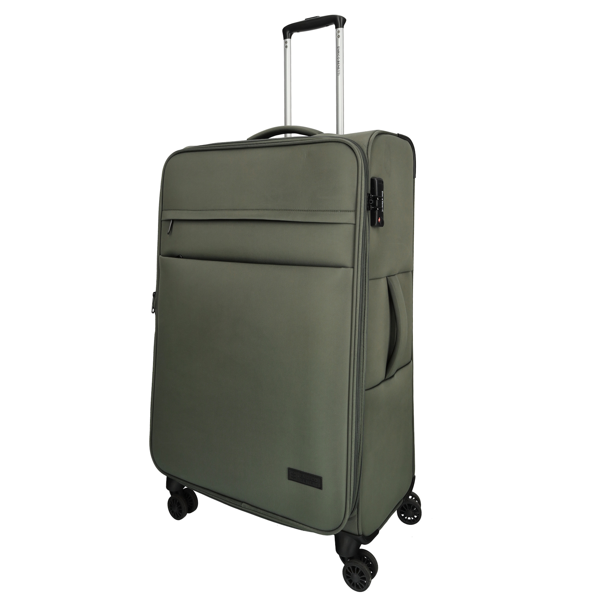 Enrico Benetti Innsbruck koffer olijfgroen 70 cm