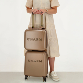 Charm London Capetown beautycase taupe