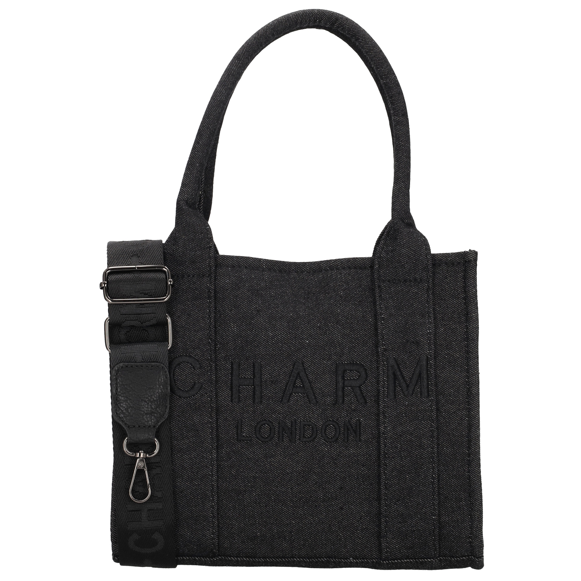 Charm London bond handtas zwart