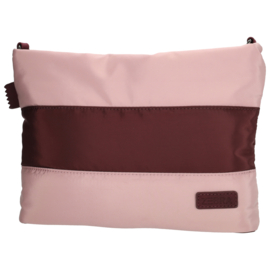 Zebra Trends Elske schoudertas streep bordeaux