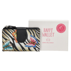 happy Wallet portemonnee vlinder print