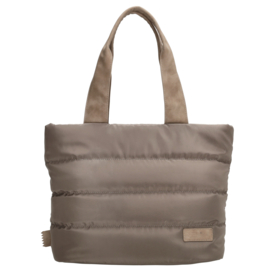 Zebra Trends Elske shopper donkertaupe