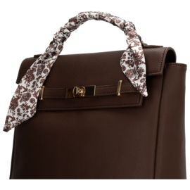 Charm London The Hamtons rugtas donkerbruin