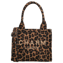 Charm London Bond Avenue shopper luipaard