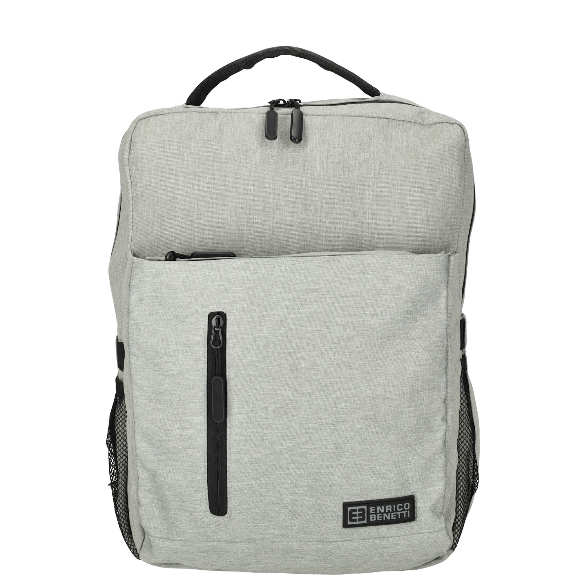 Enrico Benetti Newcastle laptop rugzak zwart