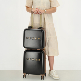 Charm London Capetown beautycase zwart