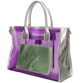 Charm London La Marina shopper paars