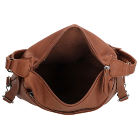 Beagles Majorca schouder/rugtas cognac
