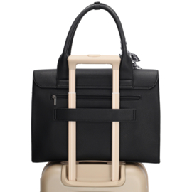 Charm London Bond laptoptas zwart