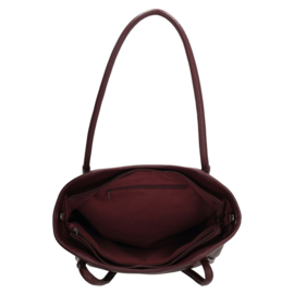 Zebra Trends Sofie laptoptas bordeaux rood