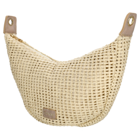 Charm London Brigton schoudertas licht natuur