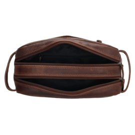Hide & Stitches Japura toilettas donkerbruin