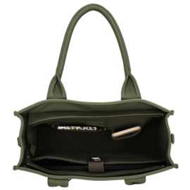 Charm London bond shopper natuur groen