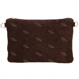 Charm london Elisa schoudertas donker bruin