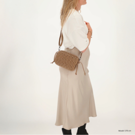 Charm London West End schoudertas mokka