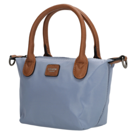 Charm London Buckingham handtas staalblauw