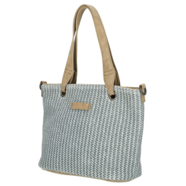 Enrico Benetti summer schoudertas jeans blue