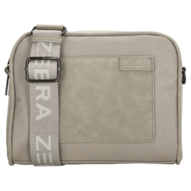 Zebra Trends Ingrid schoudertas licht grijs