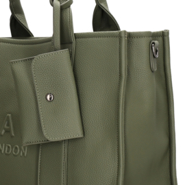 Charm London bond shopper natuur groen