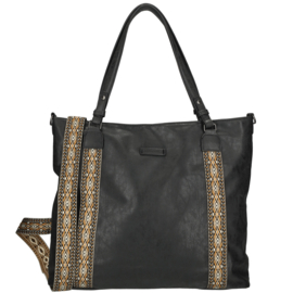 Enrico Benetti Indy shopper zwart