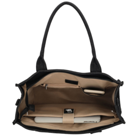 Charm London bond shopper zwart