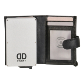 Double-D FH-serie safety wallet zwart dubbele casette