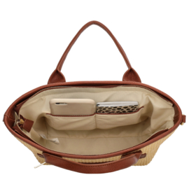 Charm London shopper Cadorna cognac